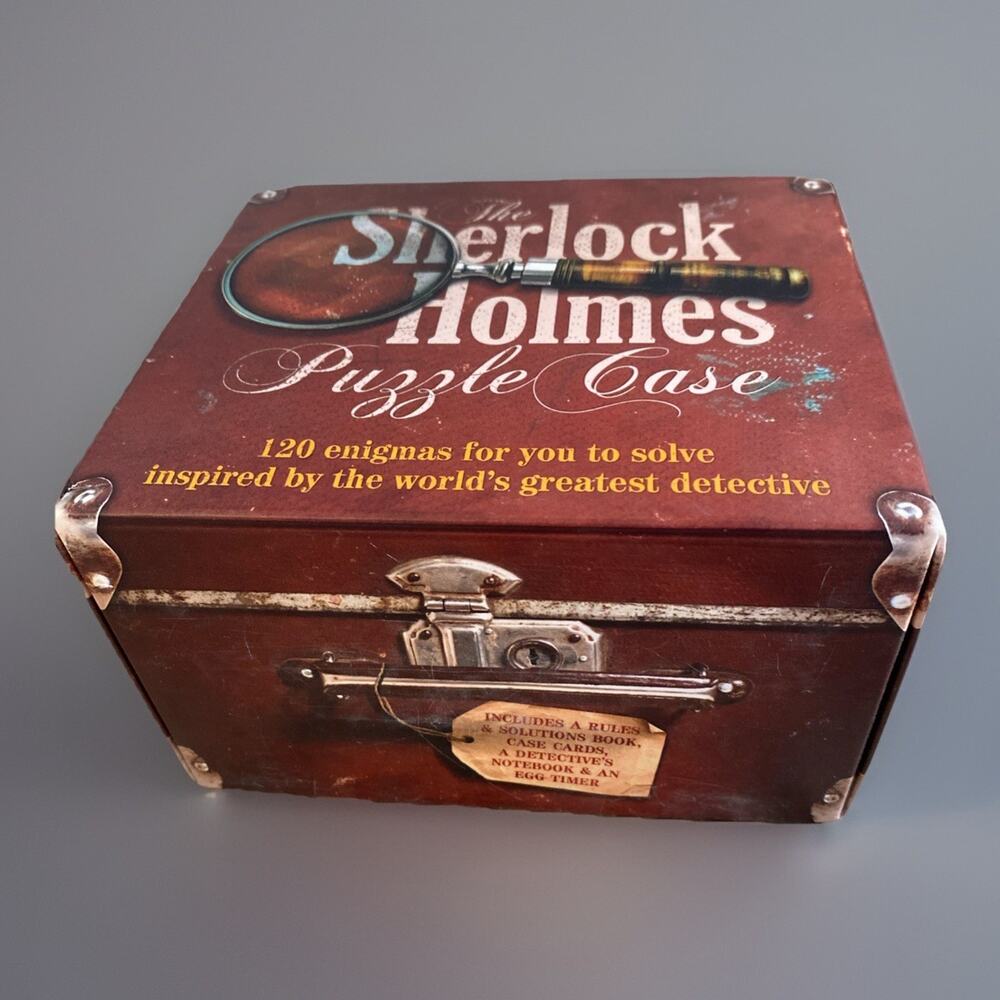 The Sherlock Holmes Puzzle Case 120 Detective Enigmas To Solve Complete